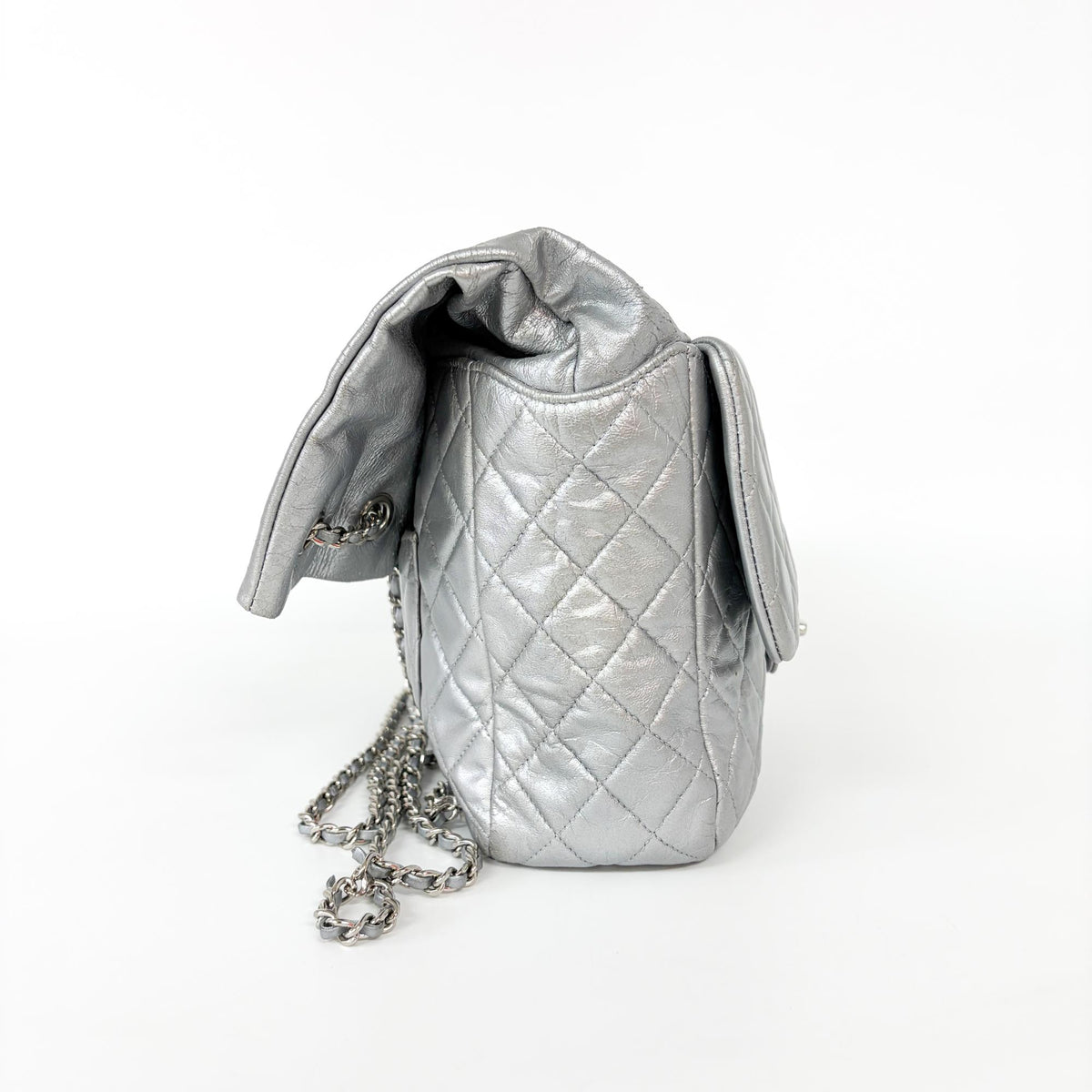 Chanel Backpack In Seoul Metallic Lambskin Metallic Leather Backpack Bag (Pre-Owned)