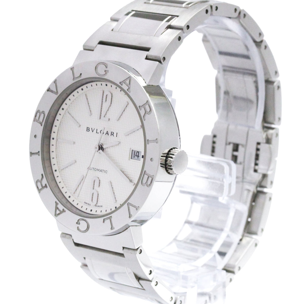 Bvlgari Bvlgari Bvlgari Automatic Stainless Steel Watch (Pre-Owned)