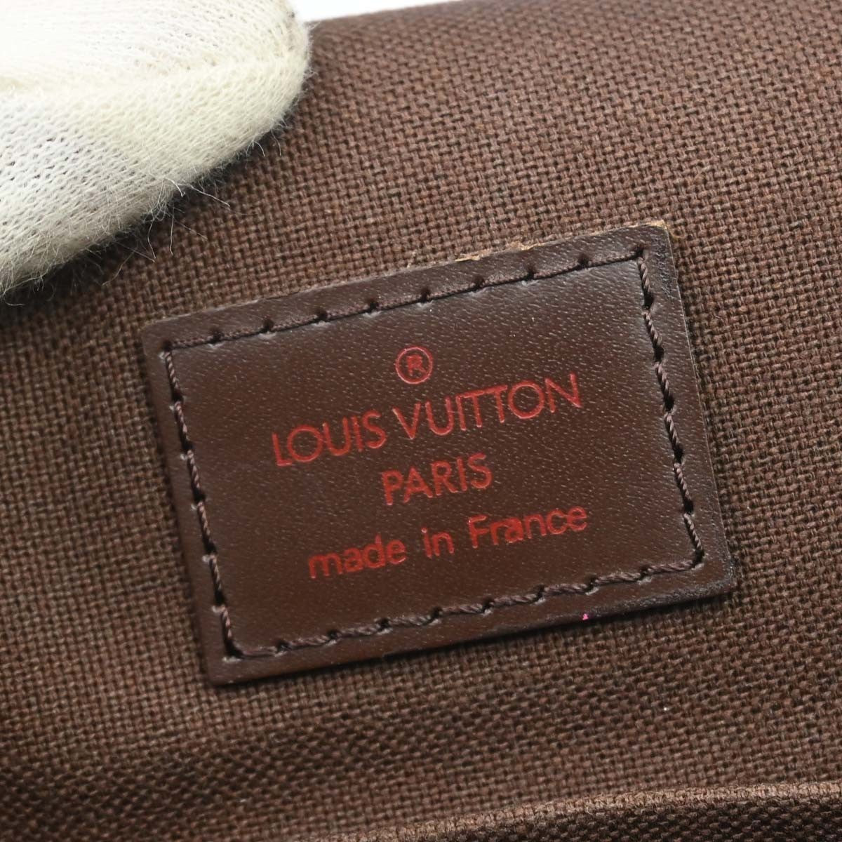 Louis Vuitton Melville Messenger Damier Ebene Brown Canvas Shoulder Bag Bag (Pre-Owned)