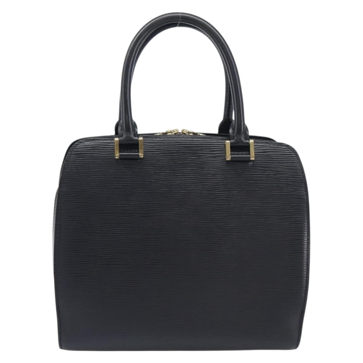 Louis Vuitton Pont Neuf Epi Leather Black Leather Handbag (Pre-Owned)