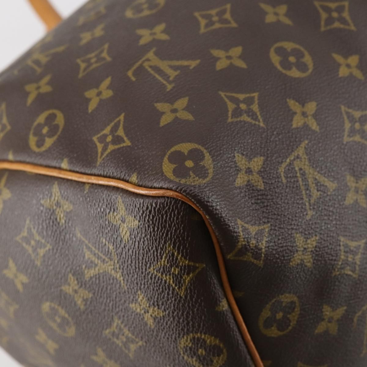 Louis Vuitton Keepall Monogram Canvas Brown Canvas Travel Bag Bag (Pre-Owned)