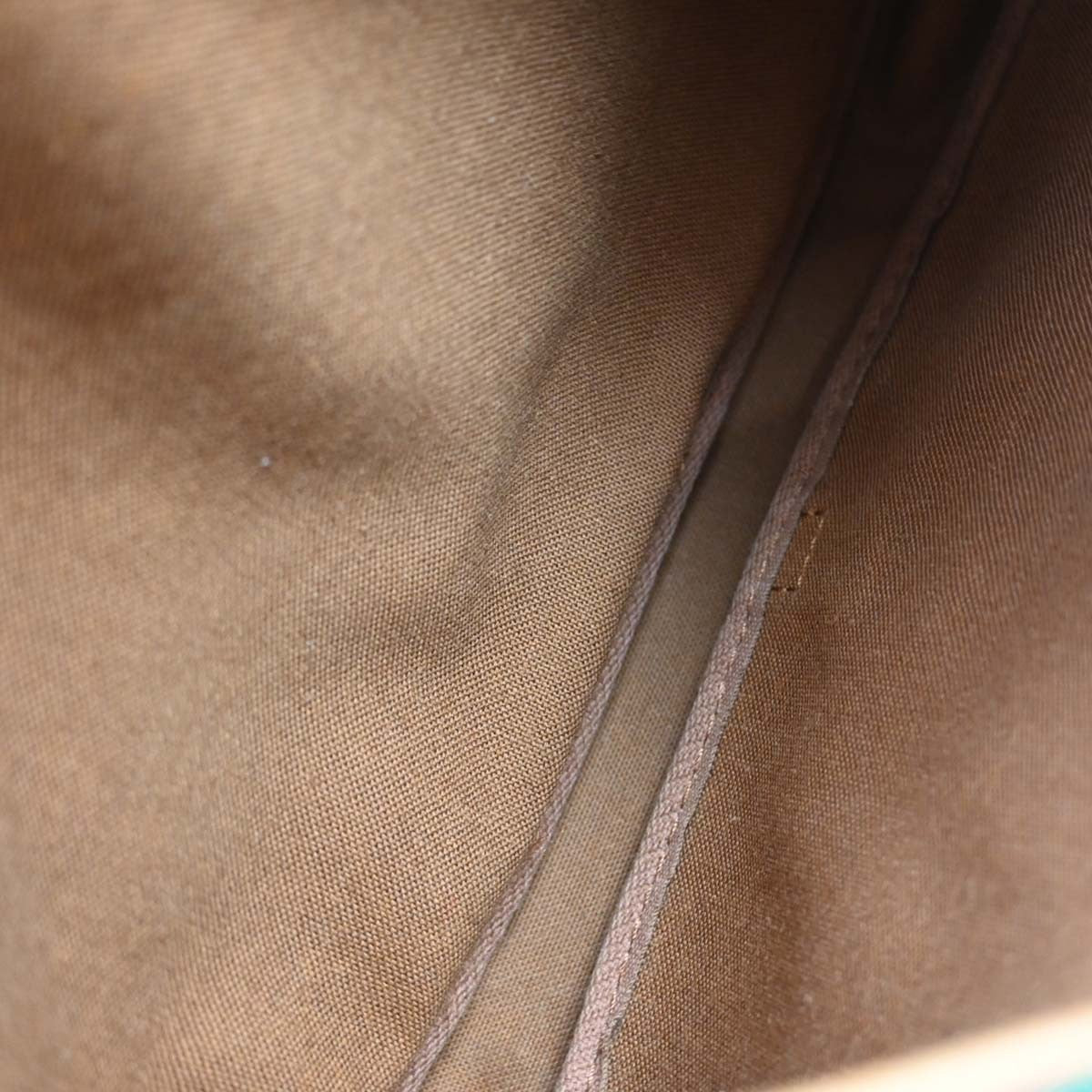 Louis Vuitton Saumur Monogram Canvas Brown Canvas Handbag (Pre-Owned)