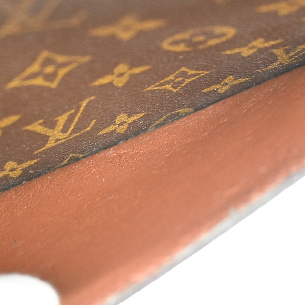 Louis Vuitton Pochette Homme Monogram Canvas Brown Canvas Clutche & Pouche Bag (Pre-Owned)