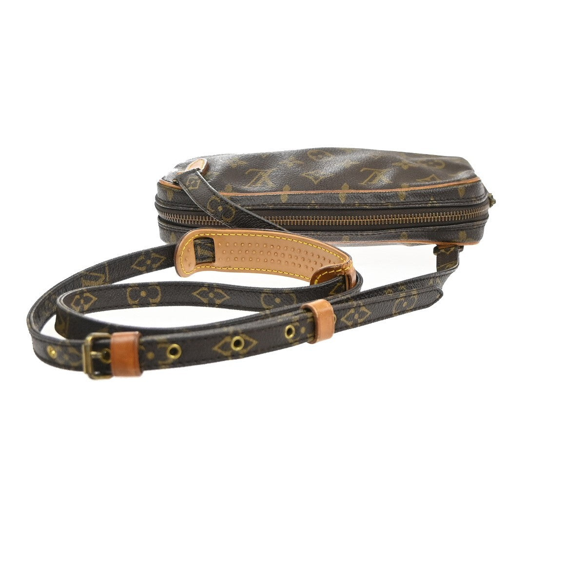 Louis Vuitton Pochette Marly Bandouliere Monogram Canvas Brown Canvas Shoulder Bag Bag (Pre-Owned)