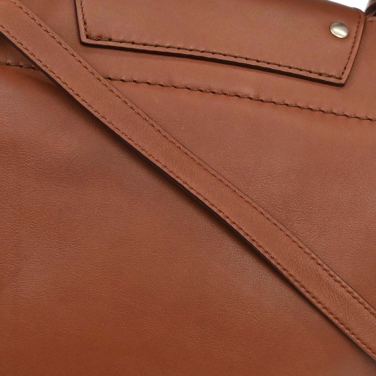 Celine Big Smooth Leather Brown Leather Handbag (Pre-Owned)