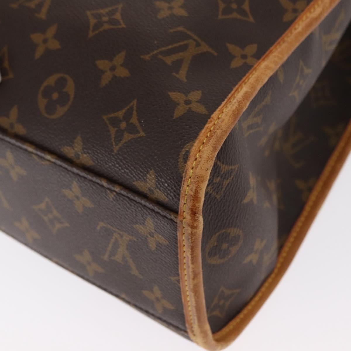 Louis Vuitton Beverly Monogram Canvas Brown Canvas Briefcase Bag (Pre-Owned)