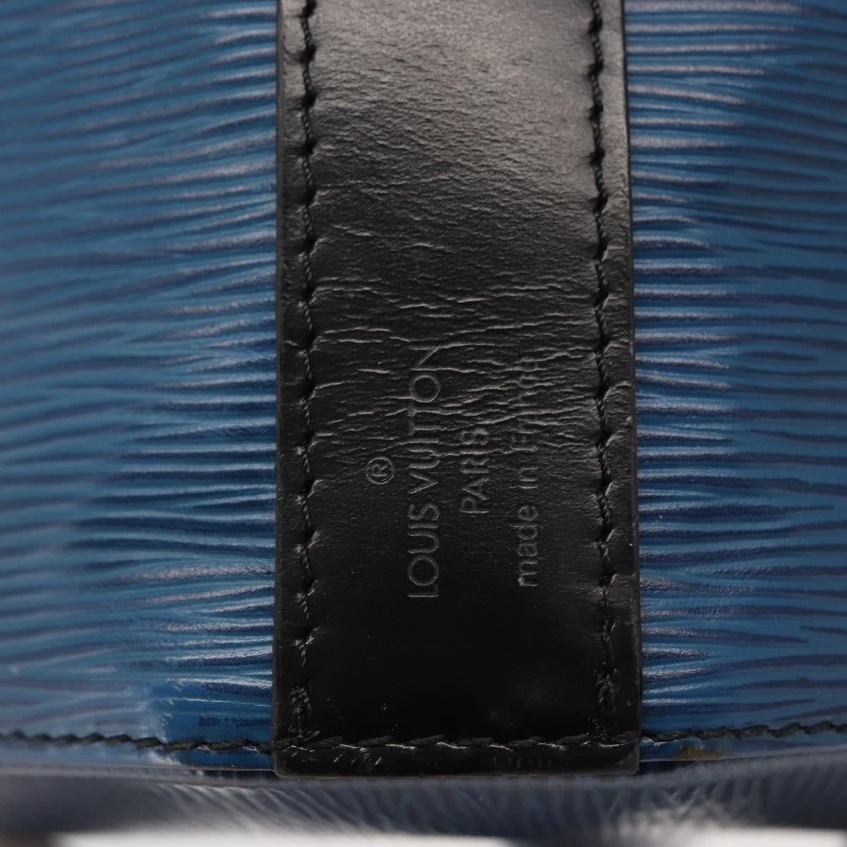 Louis Vuitton Vintage Sac D'epaule Epi Leather Blue Leather Shoulder Bag Bag (Pre-Owned)