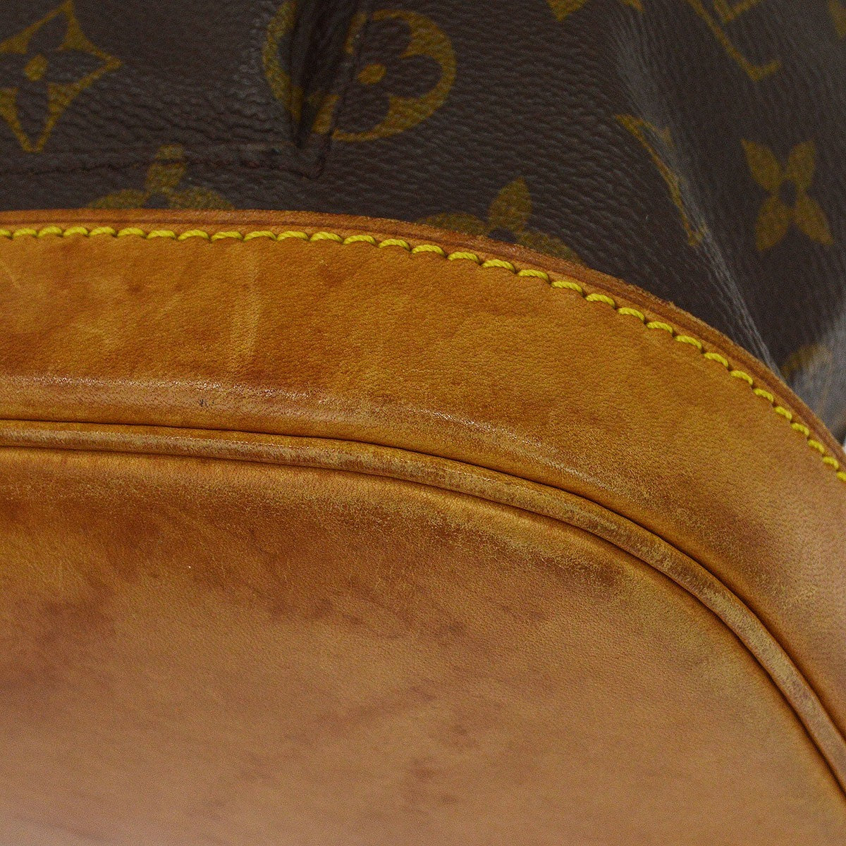 Louis Vuitton Vintage Montsouris Monogram Canvas Brown Canvas Backpack Bag (Pre-Owned)