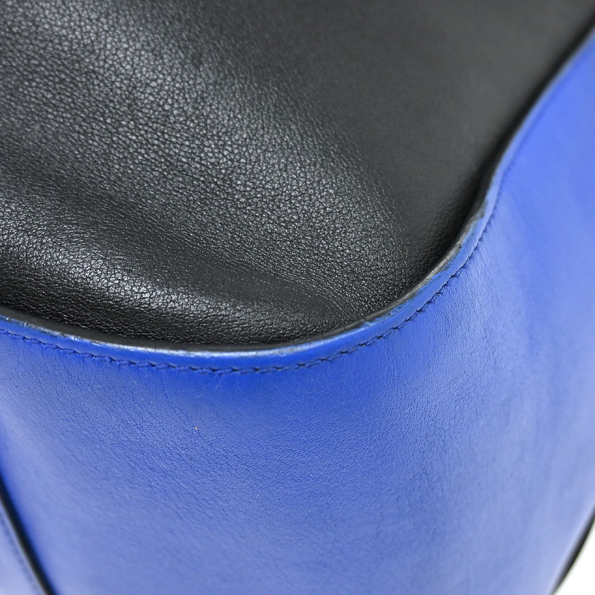 Loewe Hammock Leather Blue Leather Handbag (Pre-Owned)