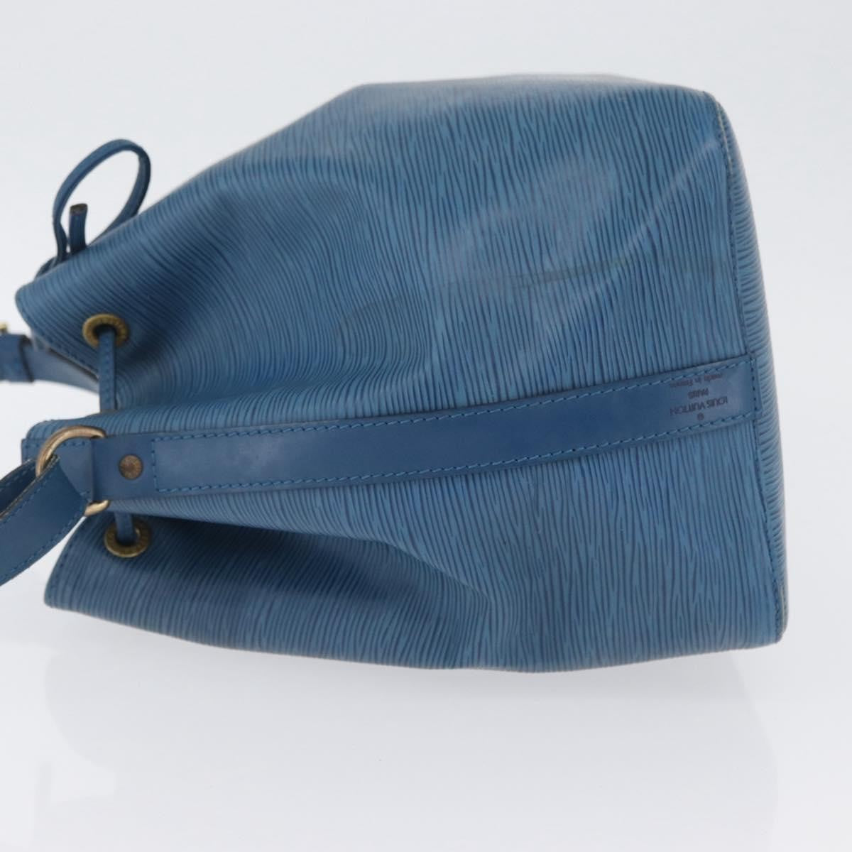 Louis Vuitton Petit Noe Epi Leather Blue Leather Shoulder Bag Bag (Pre-Owned)
