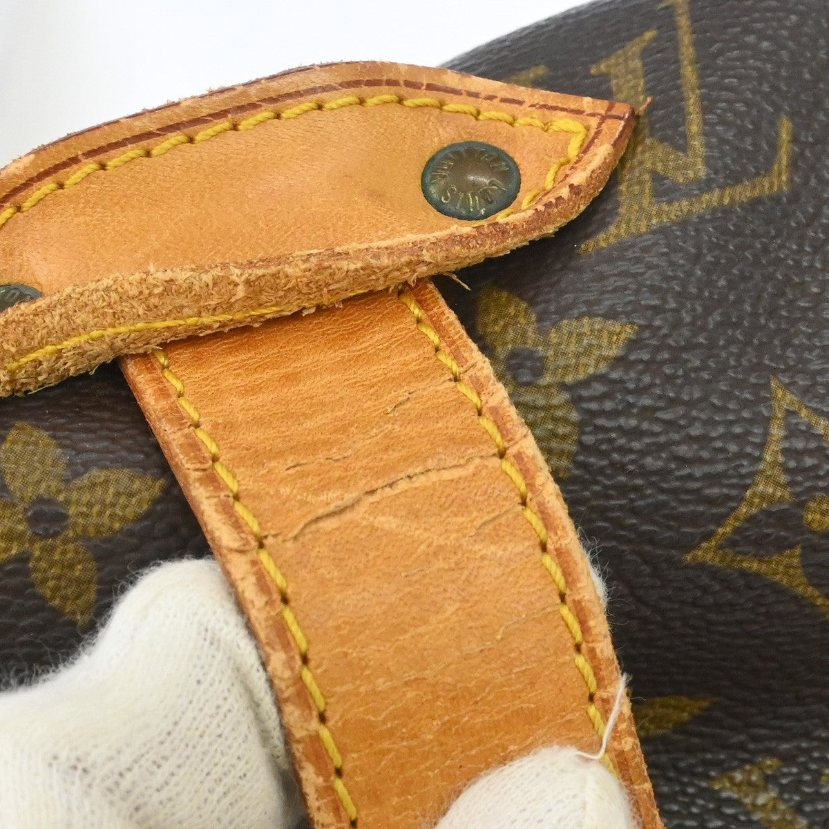 Louis Vuitton Saumur Monogram Canvas Brown Canvas Shoulder Bag Bag (Pre-Owned)