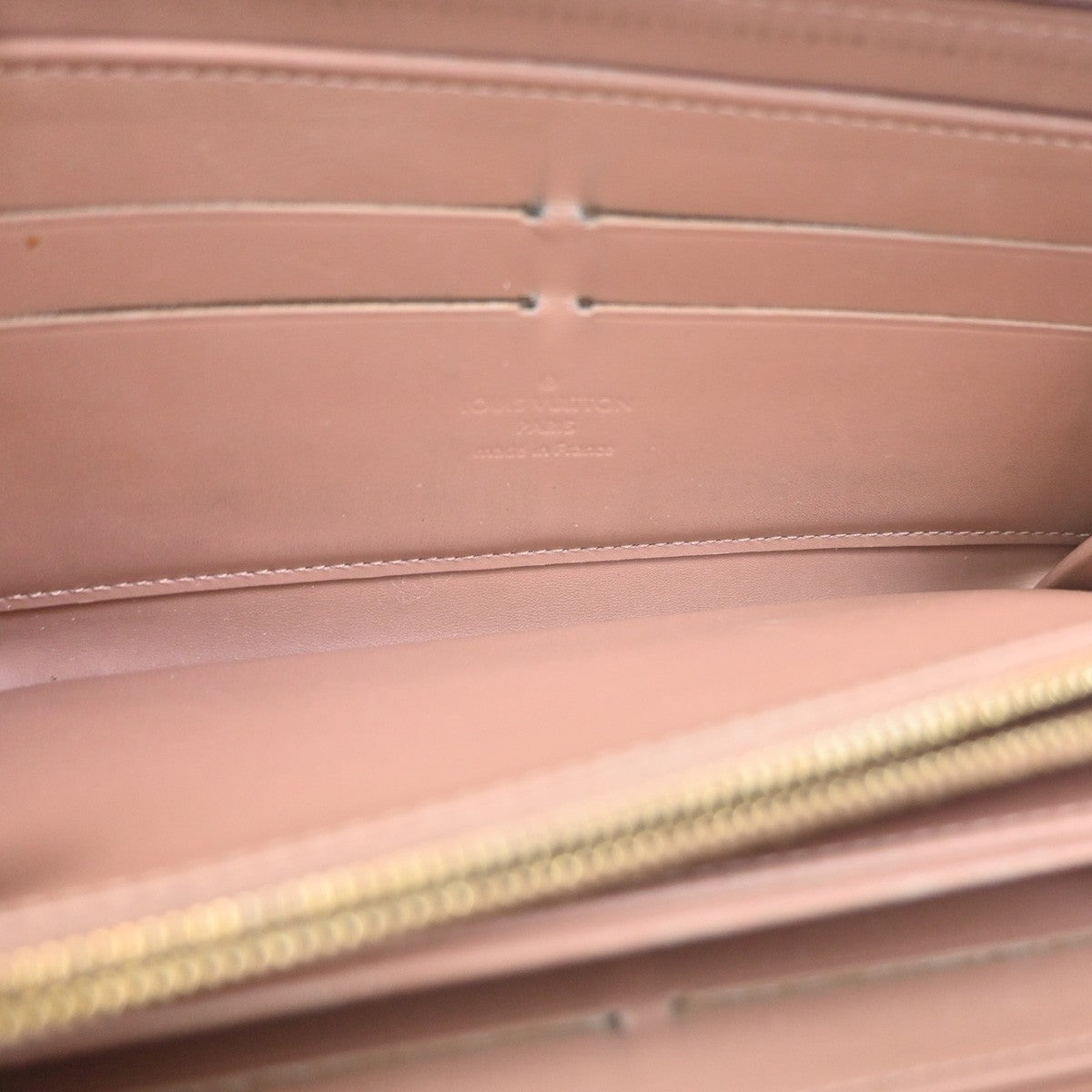 Louis Vuitton Portefeuille Zippy Monogramme Empreinte Monogramme Empreinte Pink Patent_Leather Wallets Accessory (Pre-Owned)