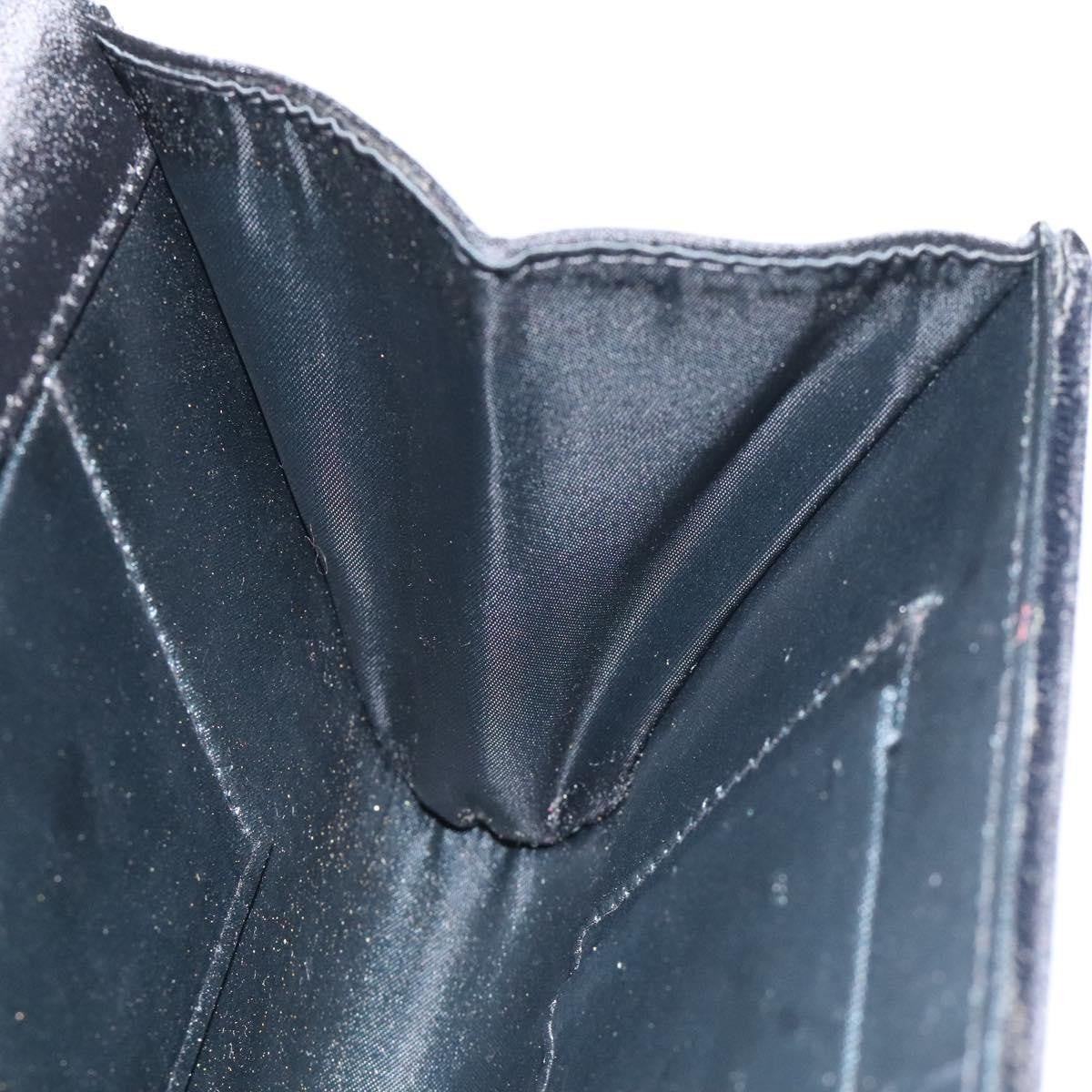 Gucci Vintage Flap Velvet Black Velvet Shoulder Bag Bag (Pre-Owned)