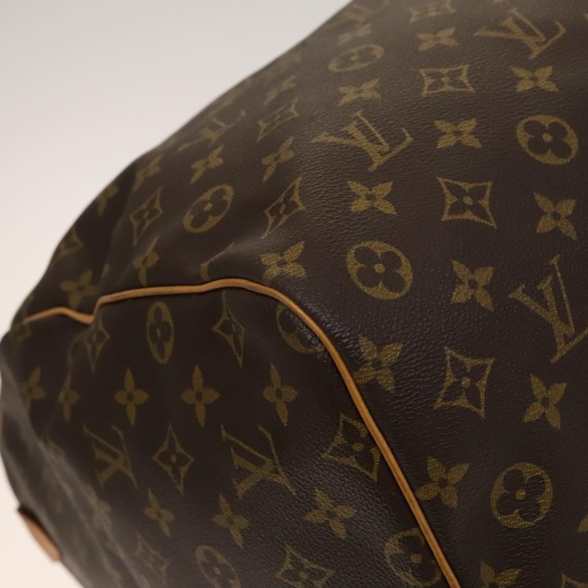 Louis Vuitton Keepall Monogram Canvas Brown Canvas Bag (Pre-Owned)