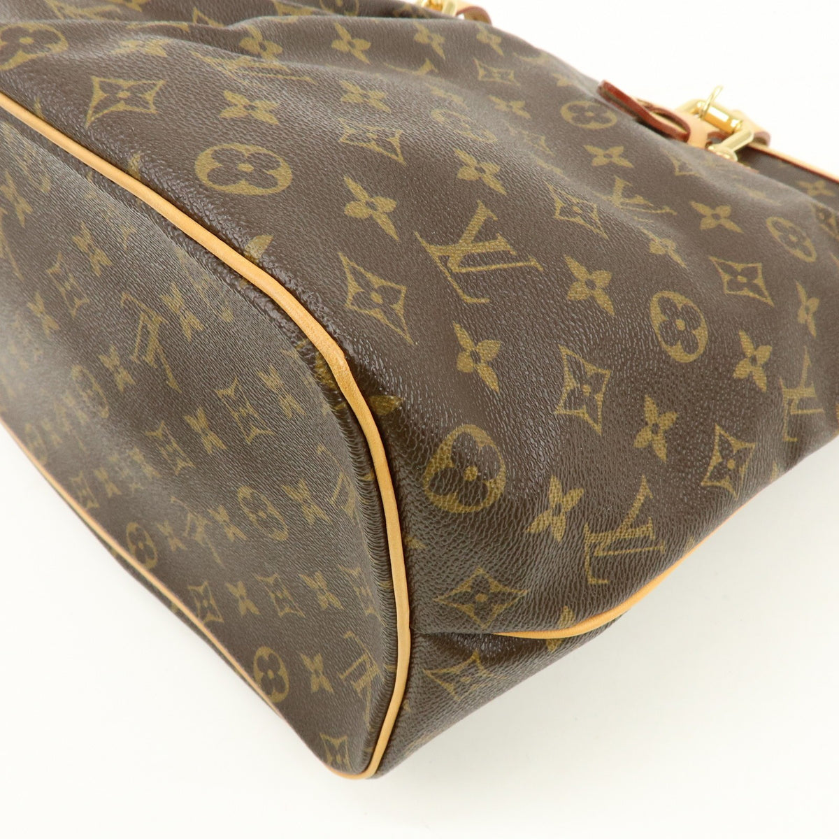 Louis Vuitton Palermo Monogram Canvas Brown Canvas Handbag (Pre-Owned)