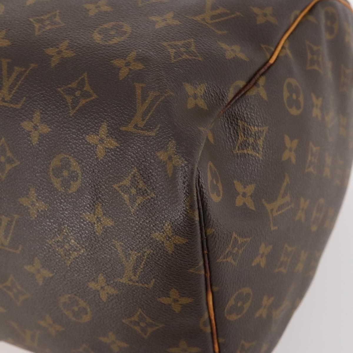 Louis Vuitton Keepall Monogram Canvas Brown Canvas Travel Bag Bag (Pre-Owned)