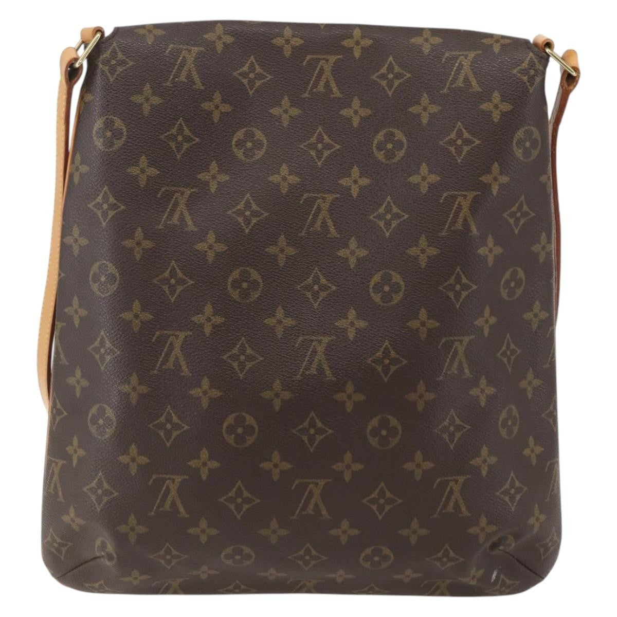 Louis Vuitton Musette Monogram Canvas Brown Canvas Handbag (Pre-Owned)