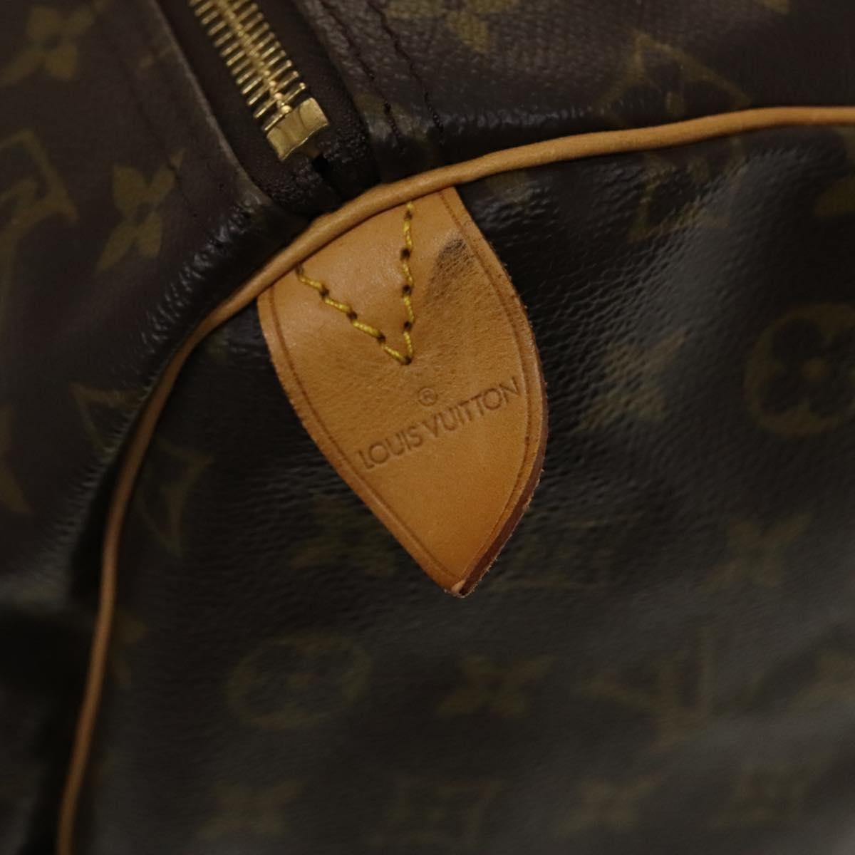 Louis Vuitton Keepall Monogram Canvas Brown Canvas Travel Bag Bag (Pre-Owned)