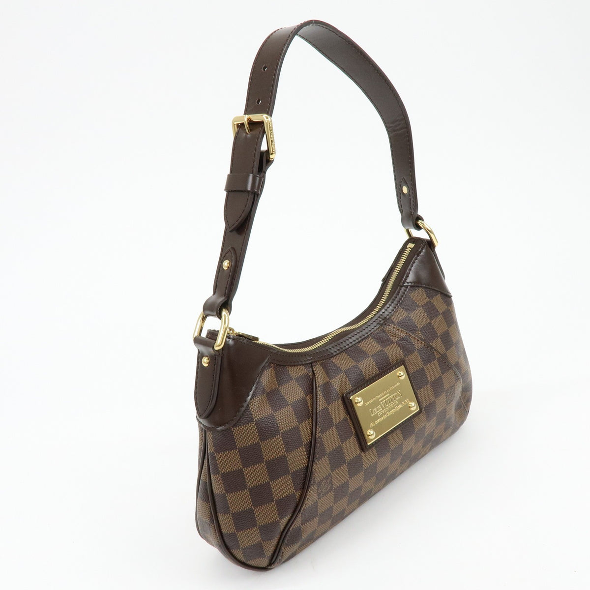 Louis Vuitton Thames Damier Brown Canvas Handbag (Pre-Owned)