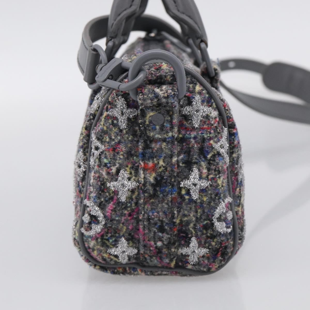 Louis Vuitton Keepall Bandouliere Lv Felt Multicolour Textile Travel Bag Bag (Pre-Owned)