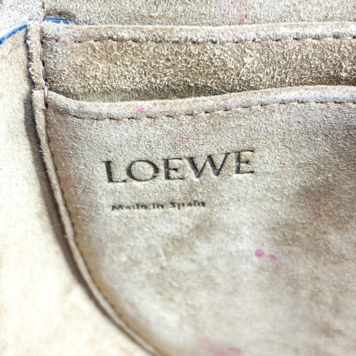 Loewe Gate Leather Brown Leather Shoulder Bag Bag (Pre-Owned)