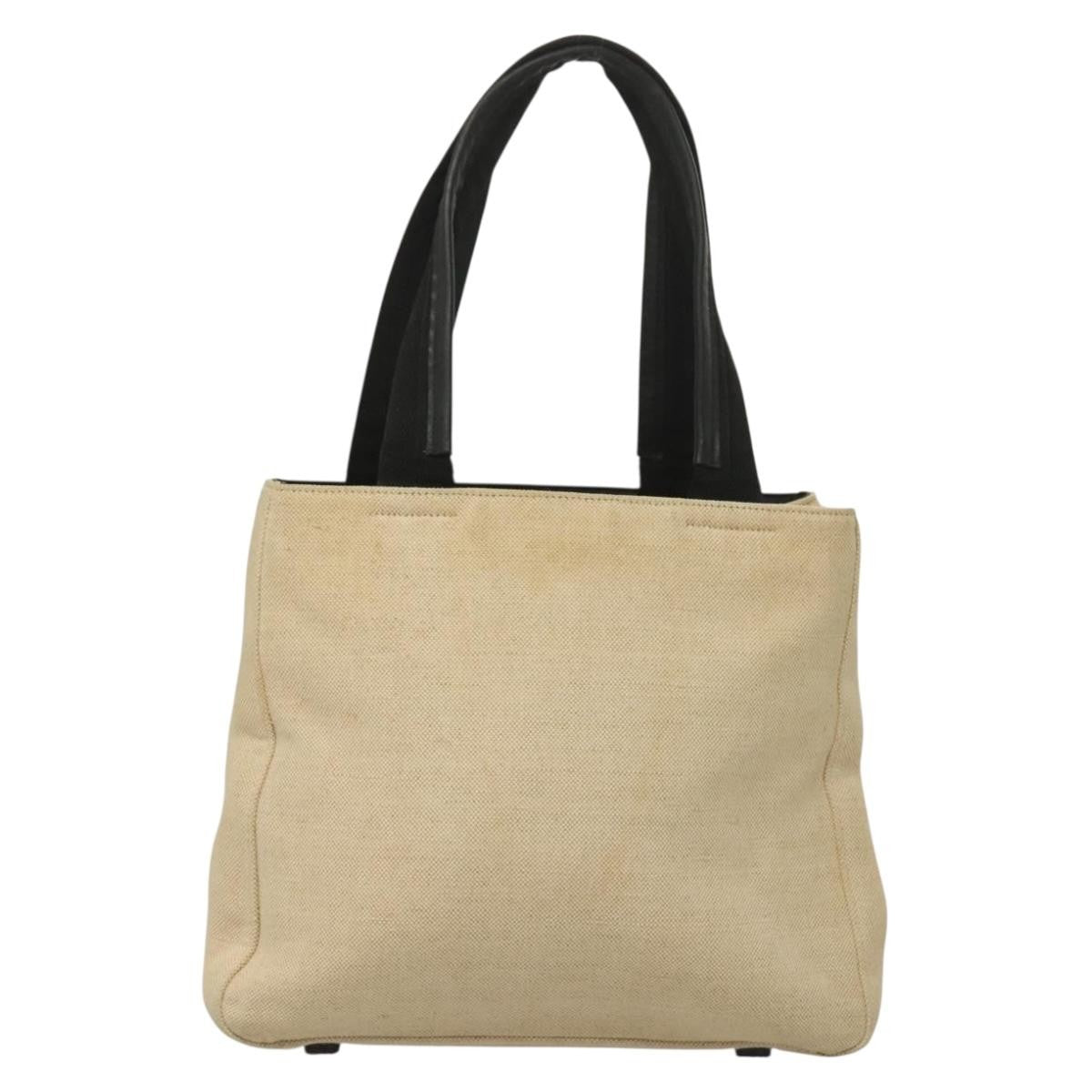 Prada Sport Canvas Beige Canvas Tote Bag Bag (Pre-Owned)
