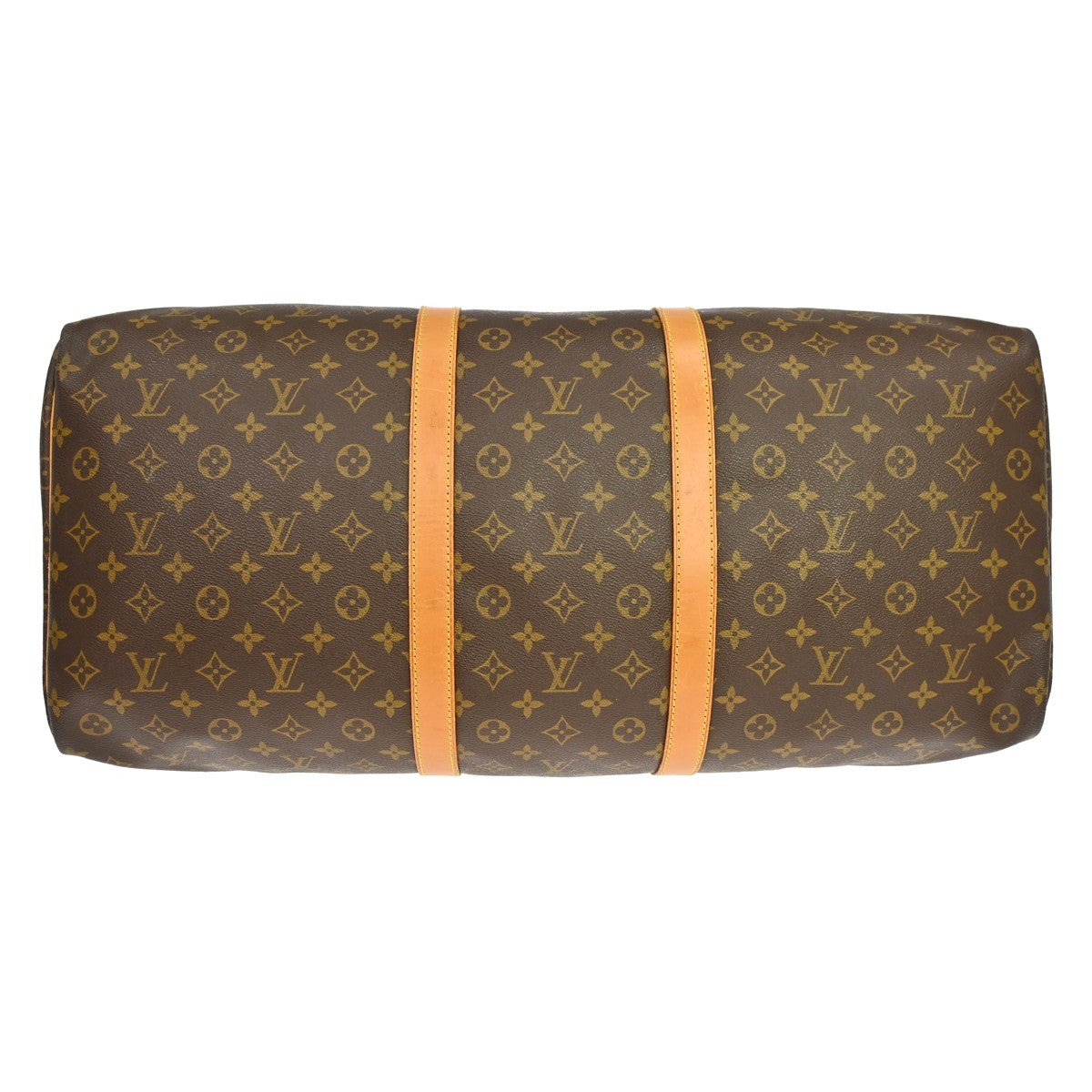 Louis Vuitton Keepall Monogram Canvas Brown Canvas Travel Bag Bag (Pre-Owned)