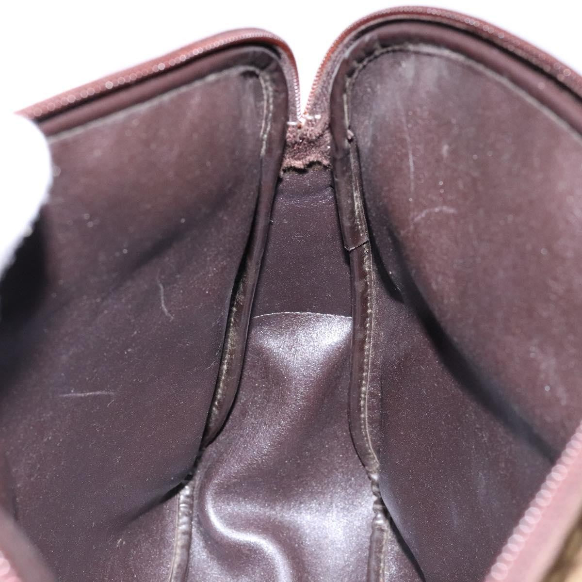 Christian Dior Vintage Trotter Canvas Brown Canvas Bag (Pre-Owned)