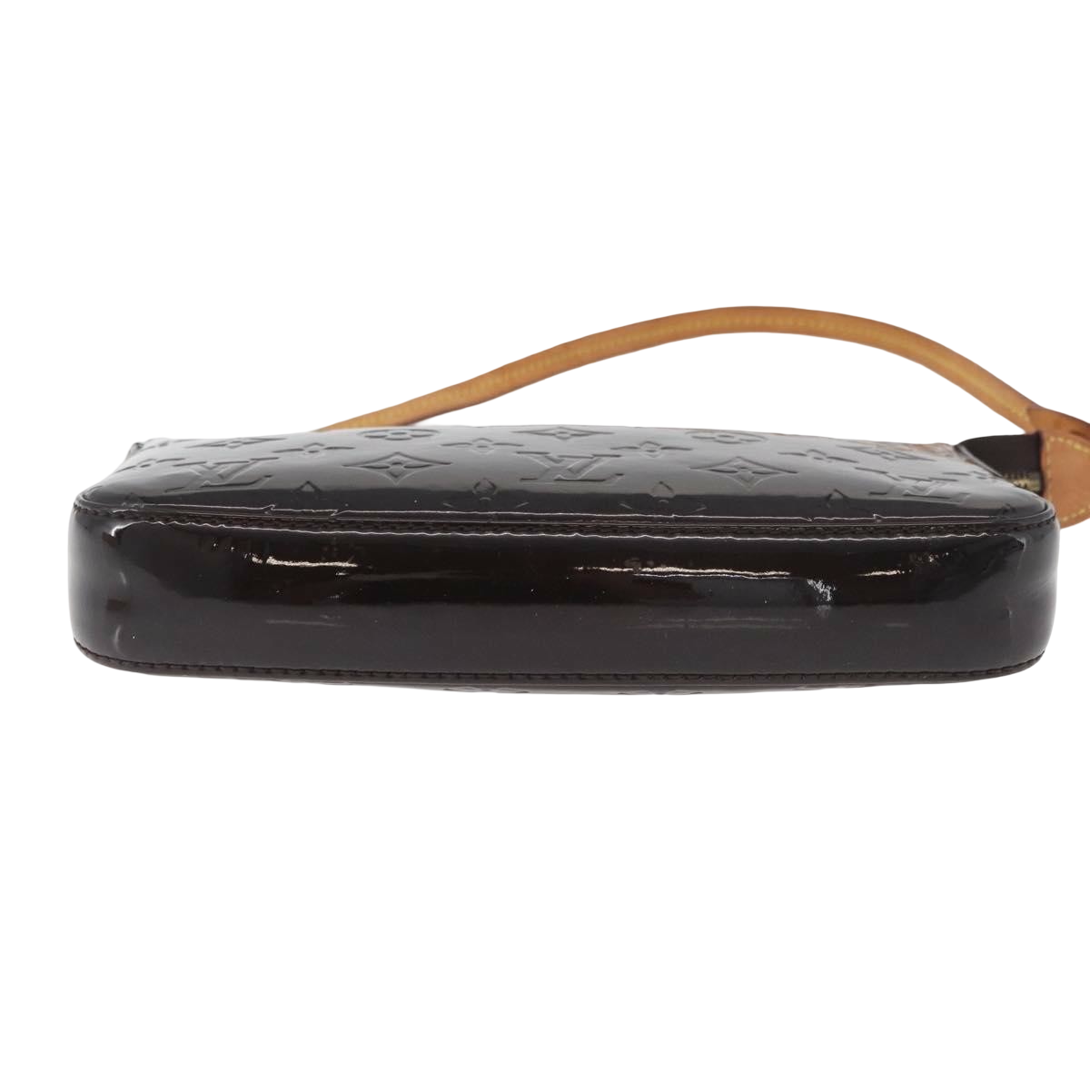 Louis Vuitton Lexington Pochette Monogram Vernis Brown Patent_Leather Clutche & Pouche Bag (Pre-Owned)