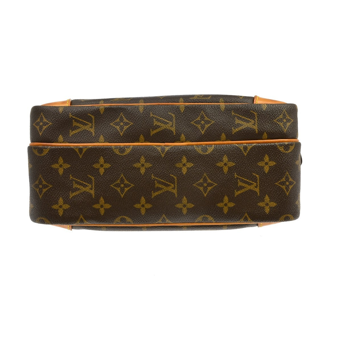 Louis Vuitton Nil Messenger Monogram Canvas Brown Canvas Handbag (Pre-Owned)