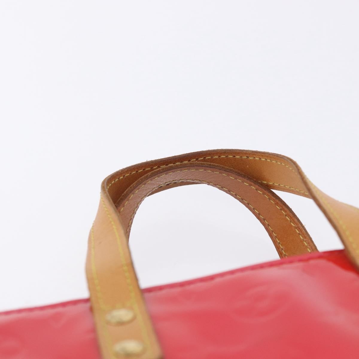 Louis Vuitton Reade Monogram Vernis Pink Patent_Leather Handbag (Pre-Owned)