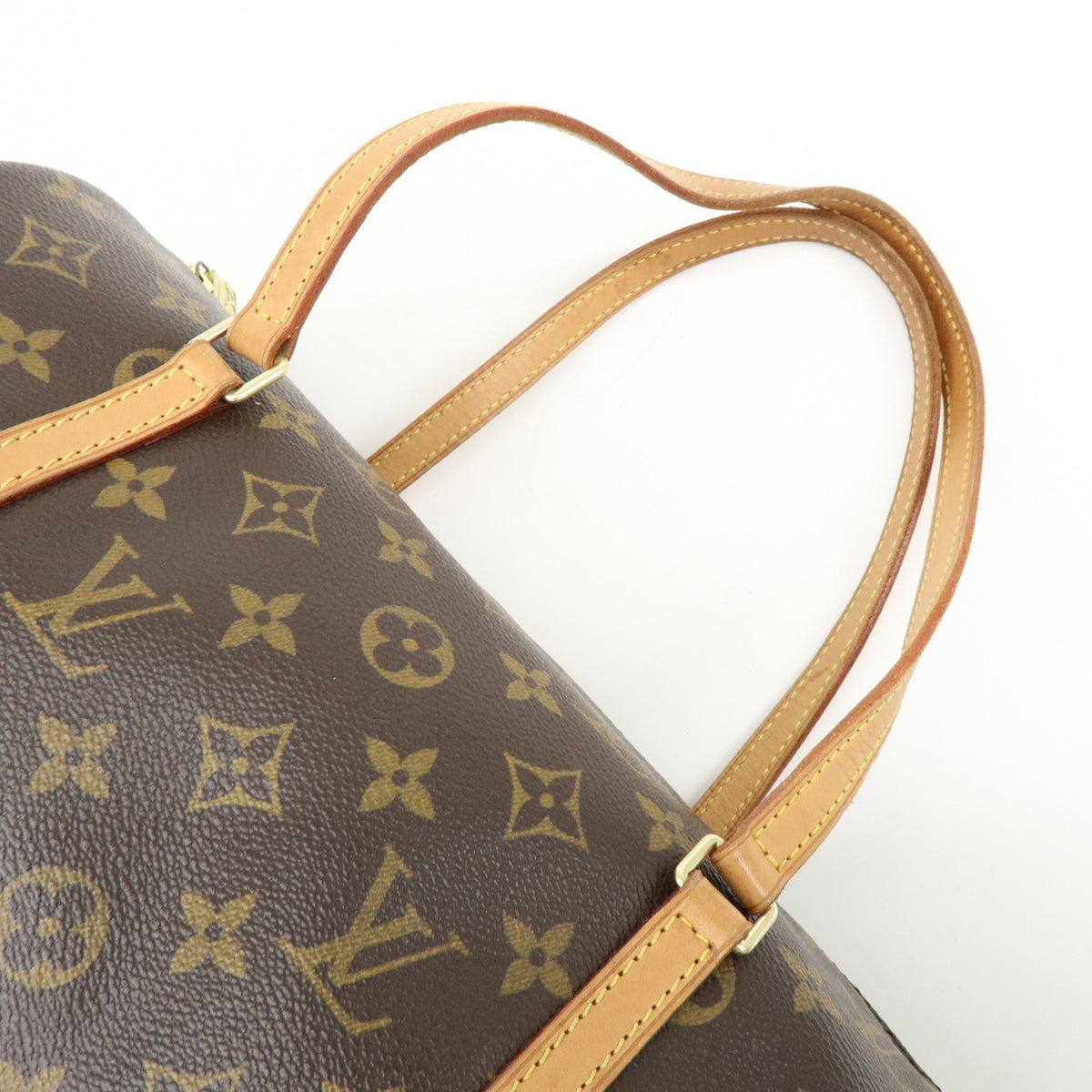 Louis Vuitton Papillon Monogram Canvas Brown Canvas Handbag (Pre-Owned)