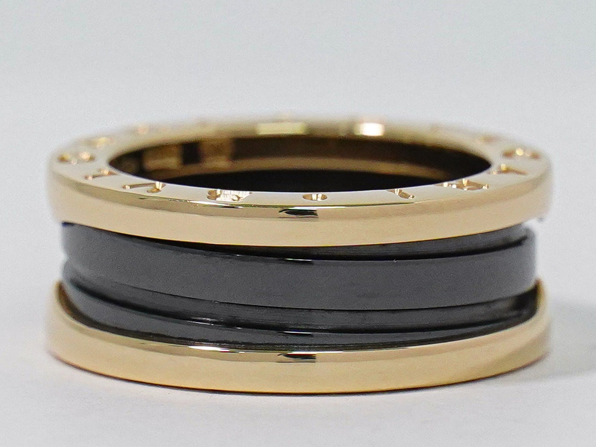 Bvlgari B.Zero1 One Band 18K Rose Gold Gold Rose_Gold Ring Jewelry (Pre-Owned)