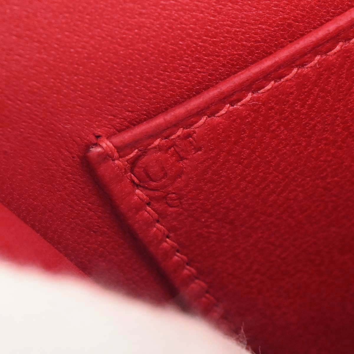 Hermes Constance Chamonix Red Leather Shoulder Bag Bag (Pre-Owned)