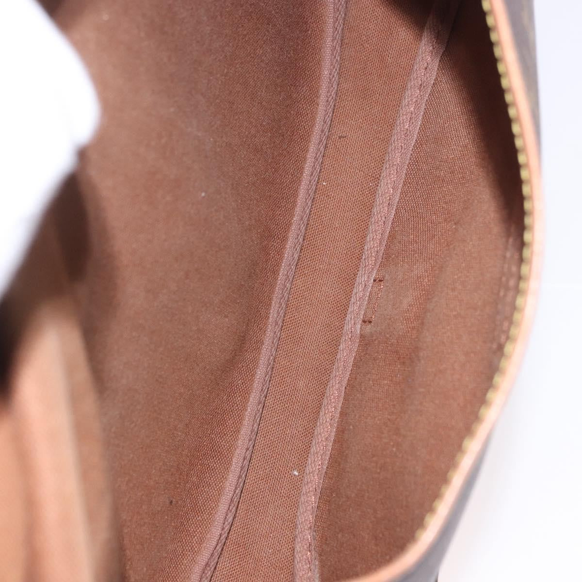 Louis Vuitton Saumur Monogram Canvas Brown Canvas Shoulder Bag Bag (Pre-Owned)