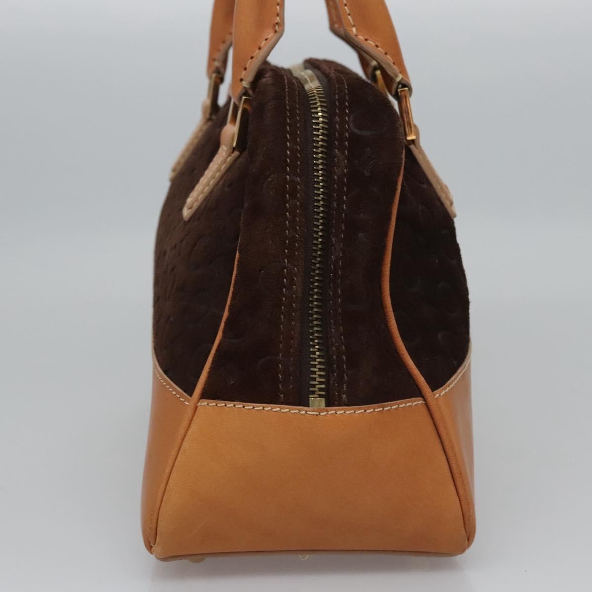 Celine C Macadam Canvas Brown Canvas Handbag (Pre-Owned)