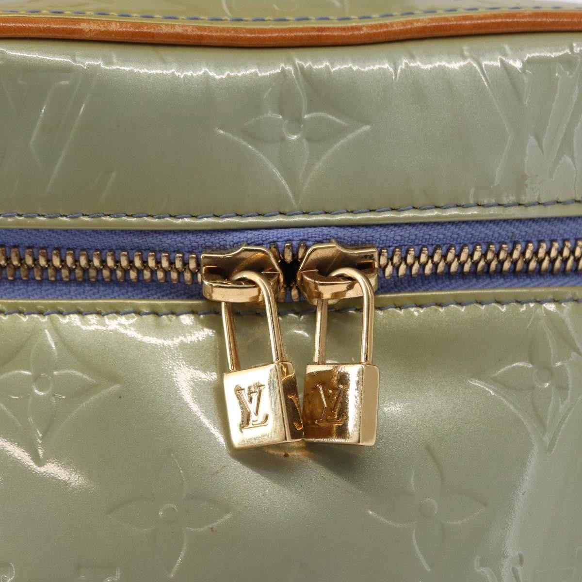 Louis Vuitton Sullivan Monogram Vernis Gray Patent_Leather Shoulder Bag Bag (Pre-Owned)