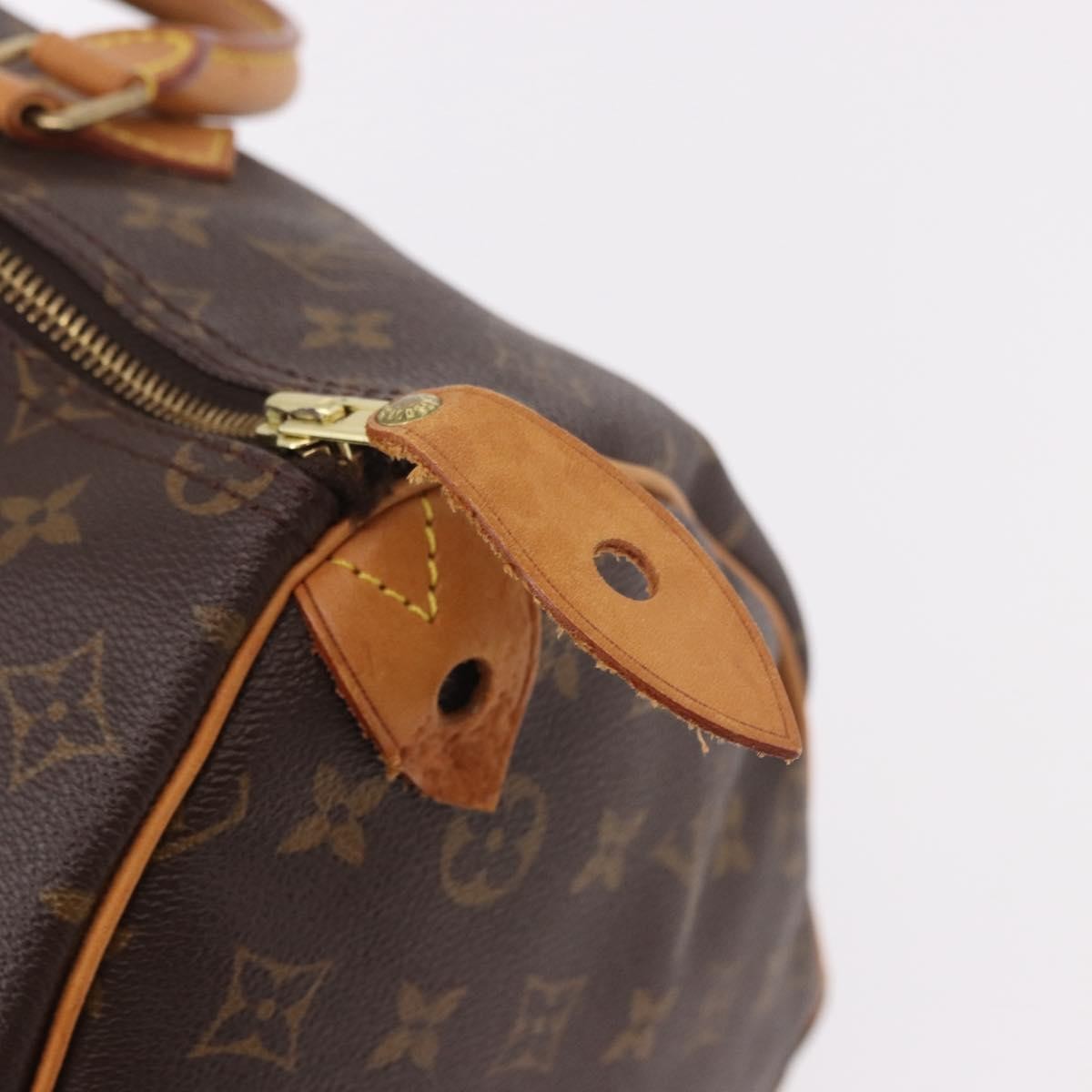Louis Vuitton Speedy Monogram Canvas Brown Canvas Handbag (Pre-Owned)