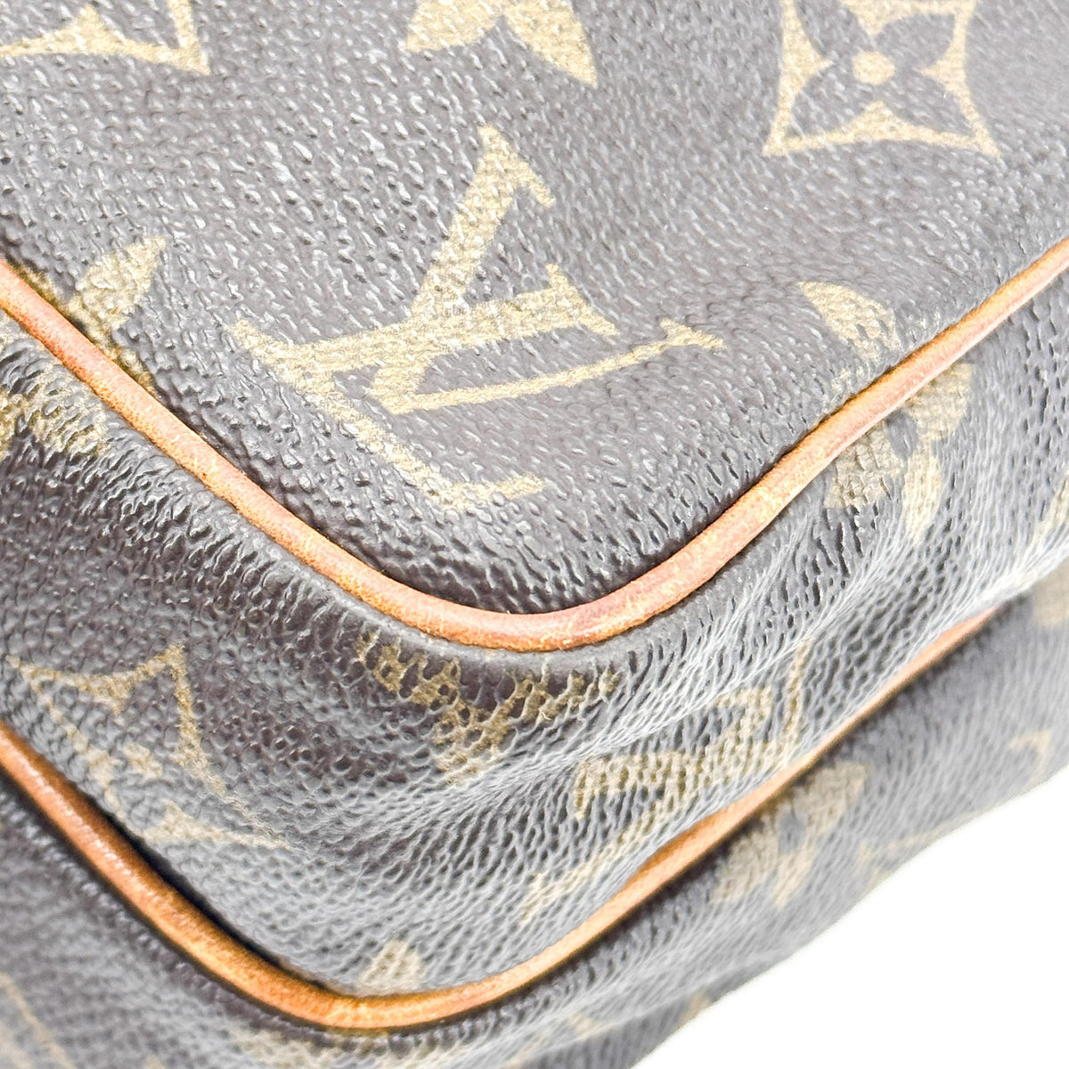 Louis Vuitton Amazone Monogram Canvas Brown Canvas Handbag (Pre-Owned)