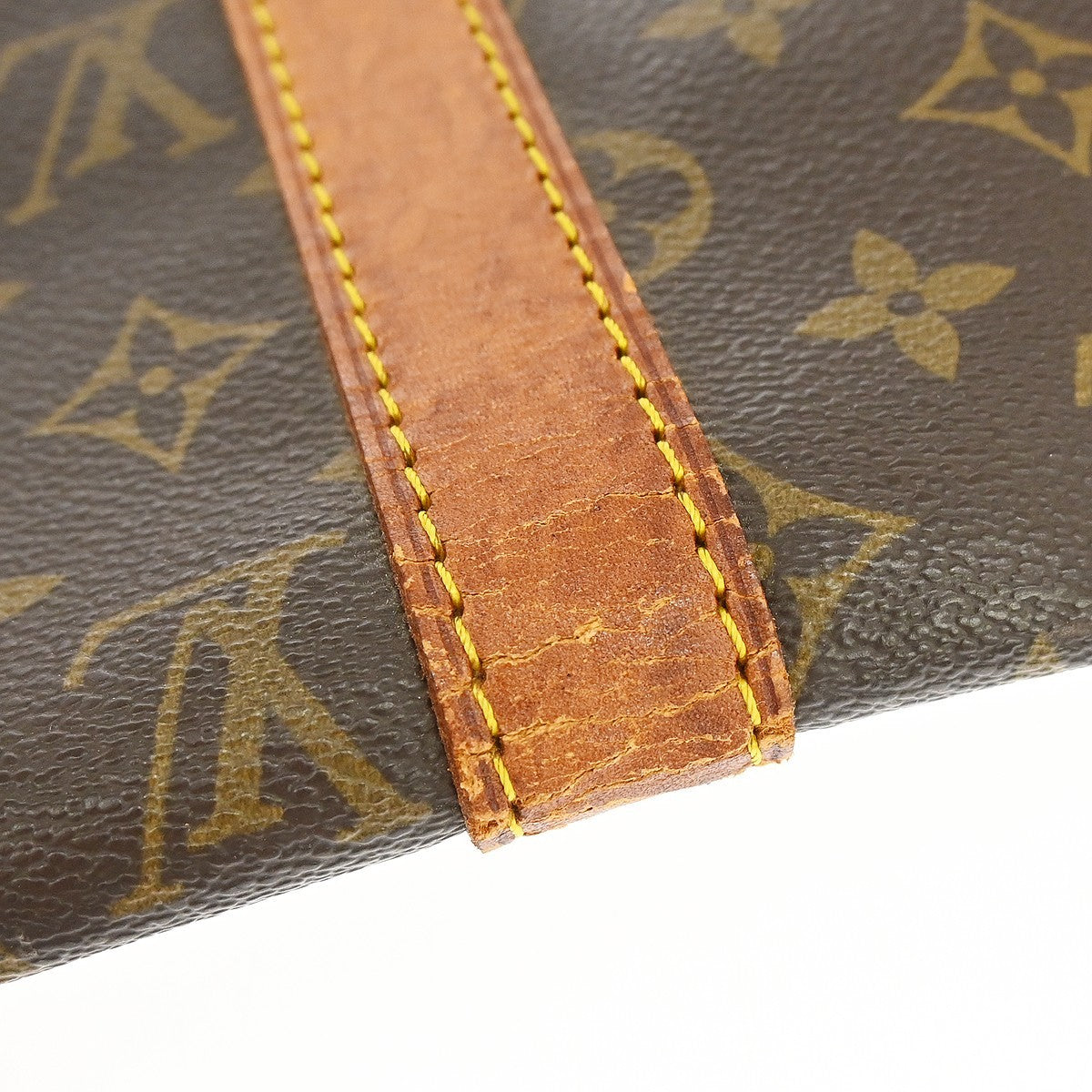 Louis Vuitton Keepall Monogram Canvas Brown Canvas Travel Bag Bag (Pre-Owned)