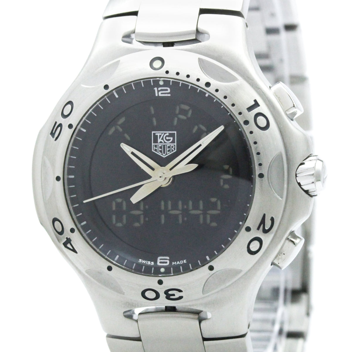 Tag Heuer Kirium Chronograph Quartz Stainless Steel Watch (Pre-Owned)