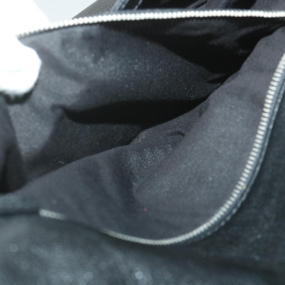 Gucci Blondie Flap Leather Black Leather Shoulder Bag Bag (Pre-Owned)