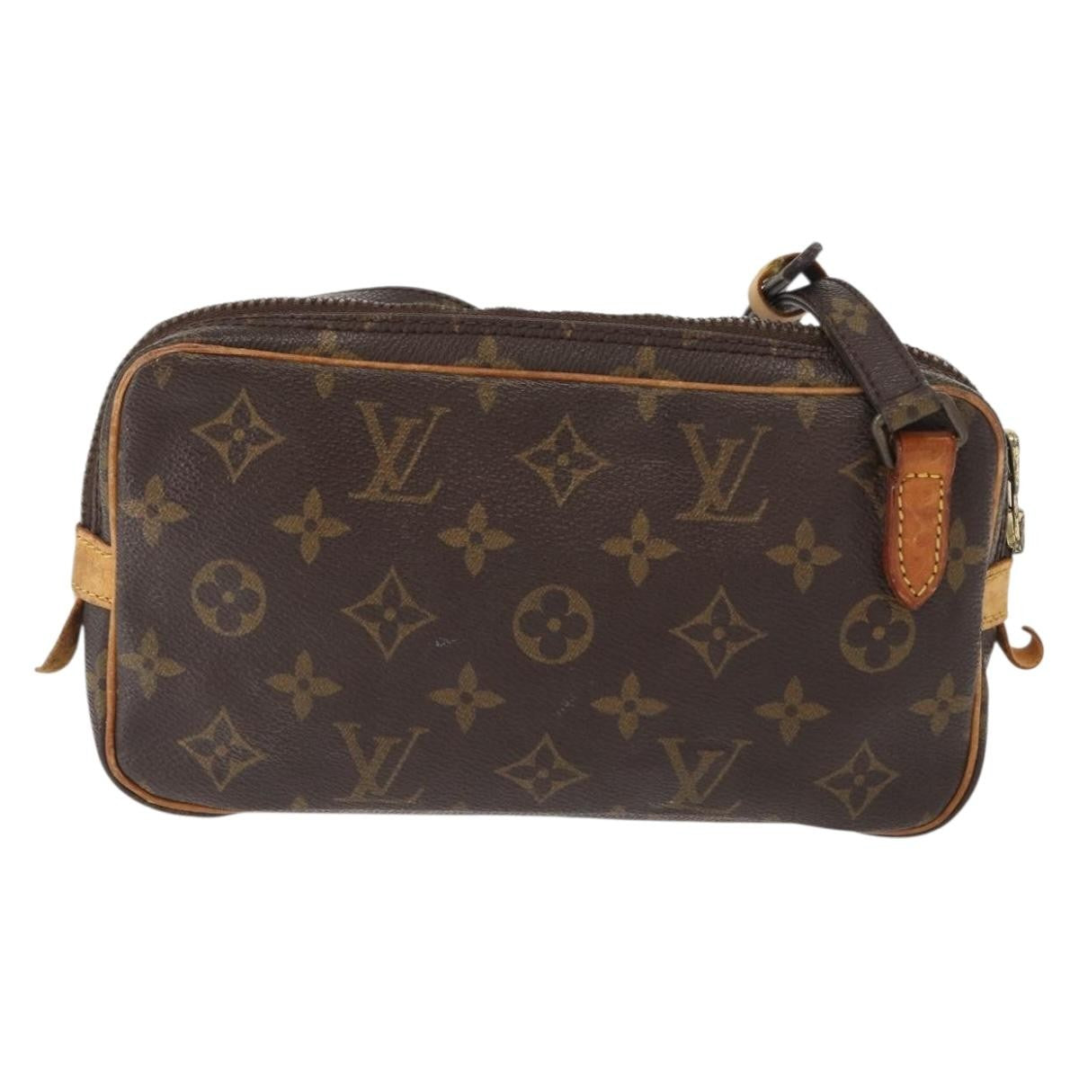 Louis Vuitton Pochette Marly Bandouliere Monogram Canvas Brown Canvas Clutche & Pouche Bag (Pre-Owned)