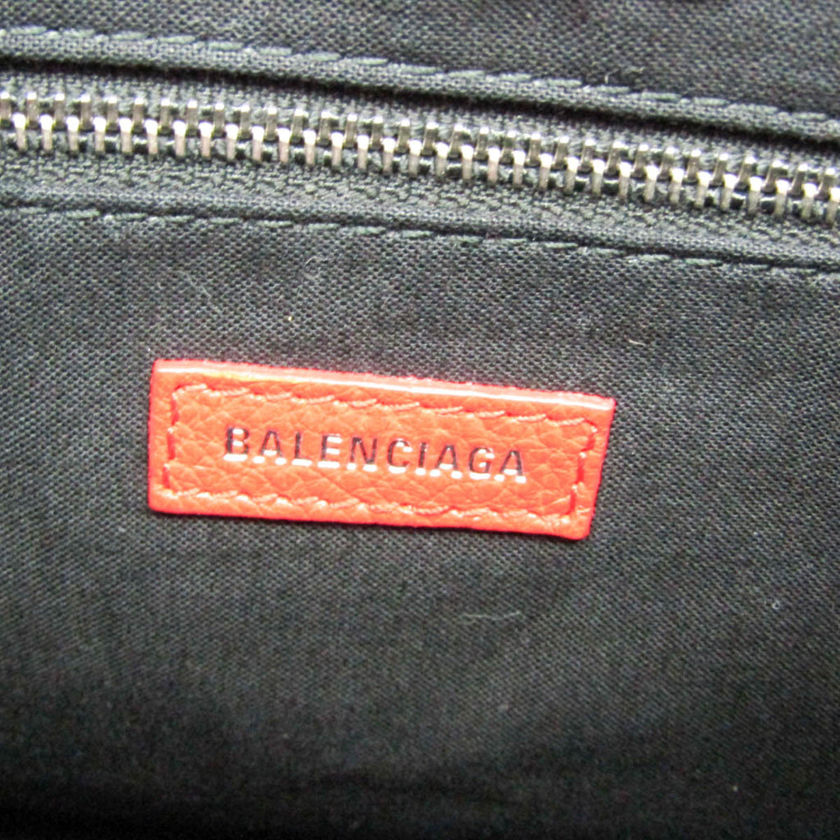 Balenciaga Shopping Leather Red Leather Tote Bag Bag (Pre-Owned)