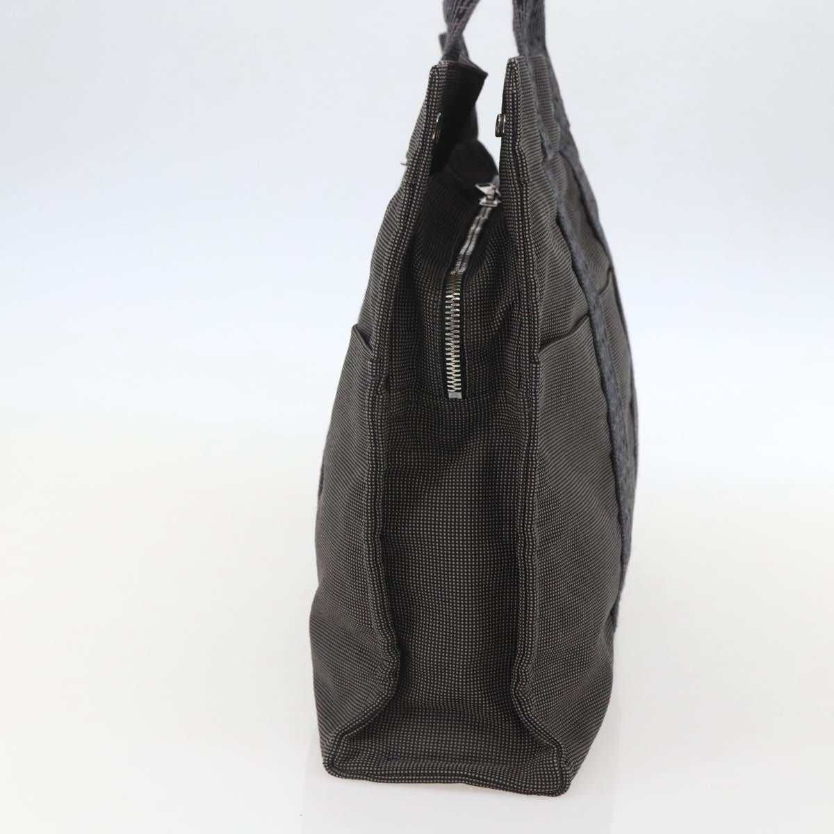 Hermes Fourre-Tout Herline Fourre-Tout Herline Gray Canvas Tote Bag Bag (Pre-Owned)