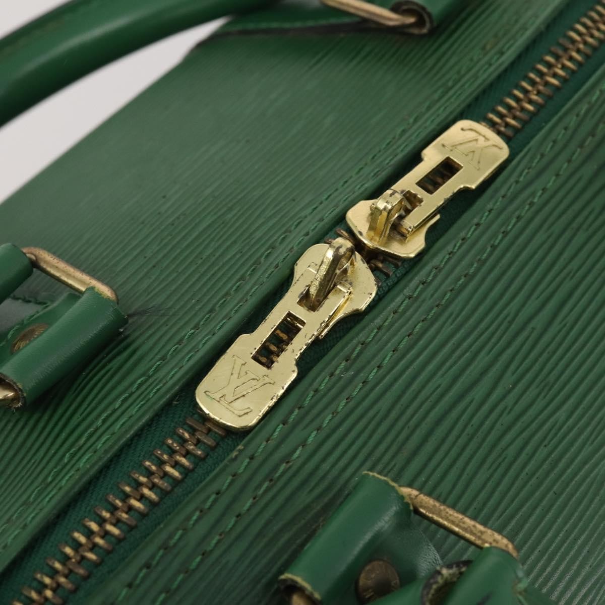 Louis Vuitton Keepall Epi Leather Green Leather Travel Bag Bag (Pre-Owned)