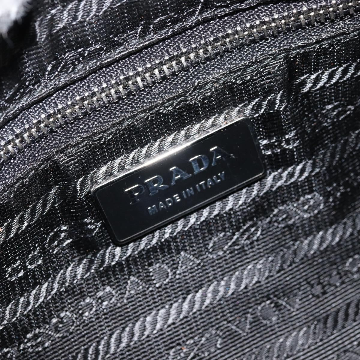 Prada Shoulder Tessuto Black Nylon Shoulder Bag Bag (Pre-Owned)