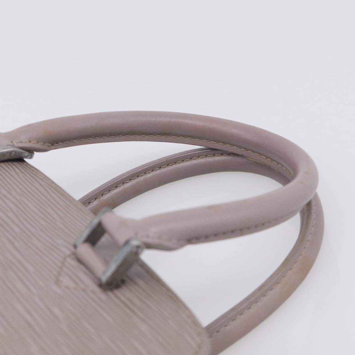Louis Vuitton Pont Neuf Epi Leather Purple Leather Handbag (Pre-Owned)