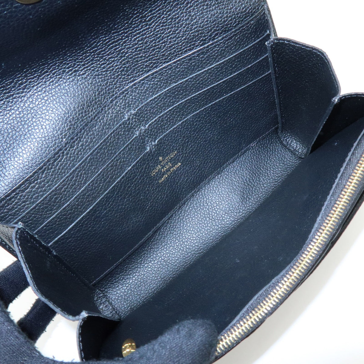 Louis Vuitton Vavin Chain Monogram Empreinte Leather Black Leather Crossbody Bag Bag (Pre-Owned)