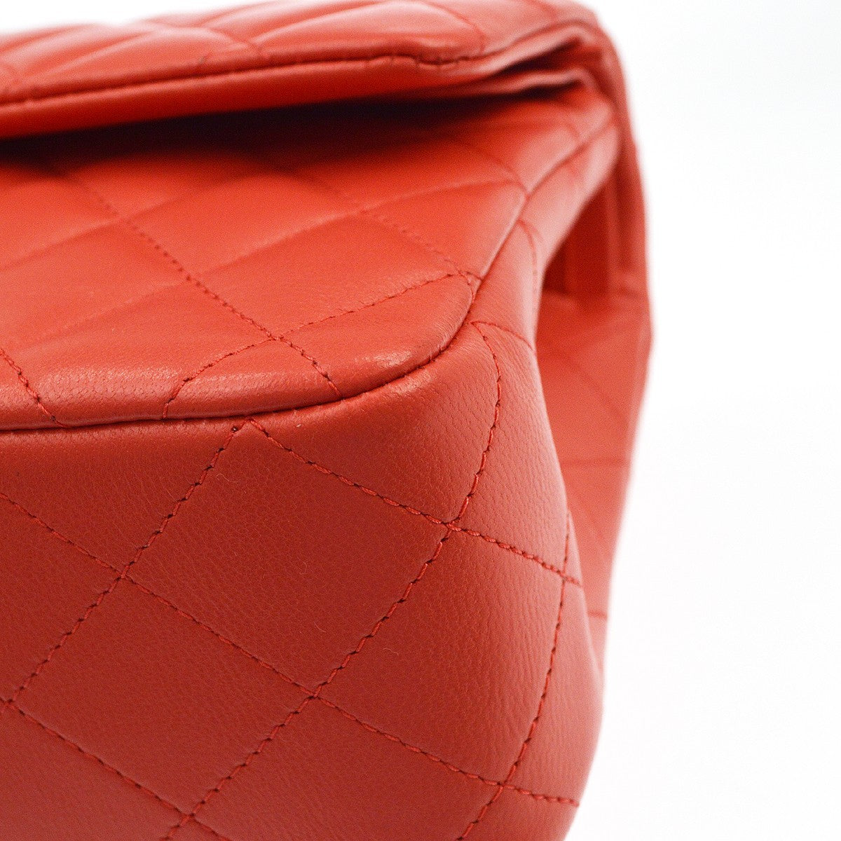 Chanel Classic Bowler Quilted Caviar Pink Leather Handbag (Pre-Owned)